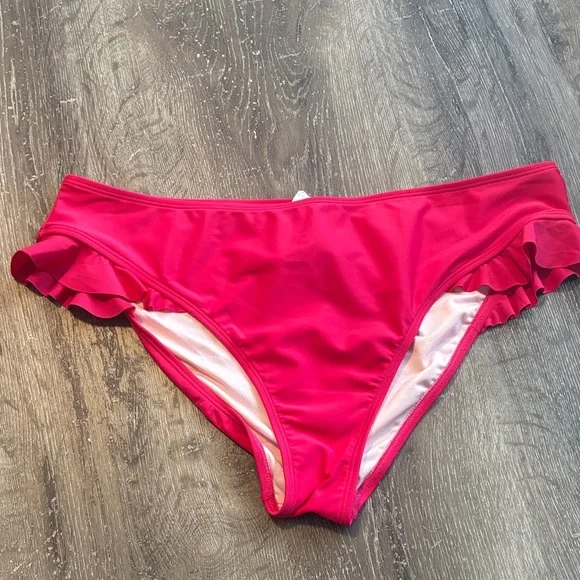 Cupshe Women's Bikini - Vibrant Pink - Picture 3 of 8